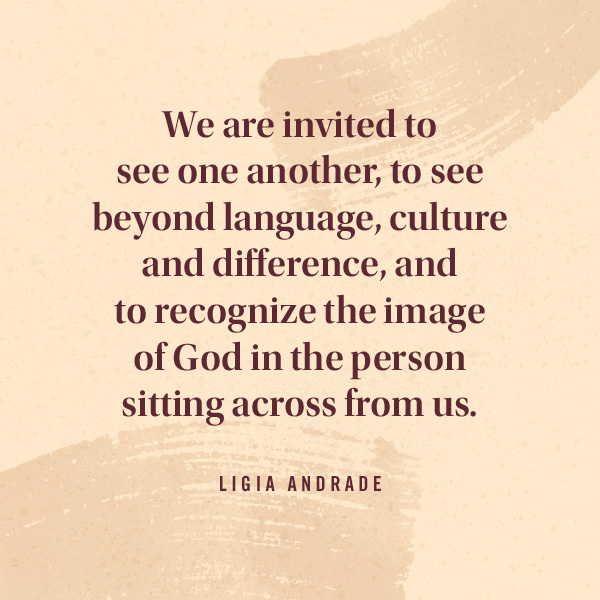 A pull quote from DaySpring contributing writer Ligia Andrade that reads, 